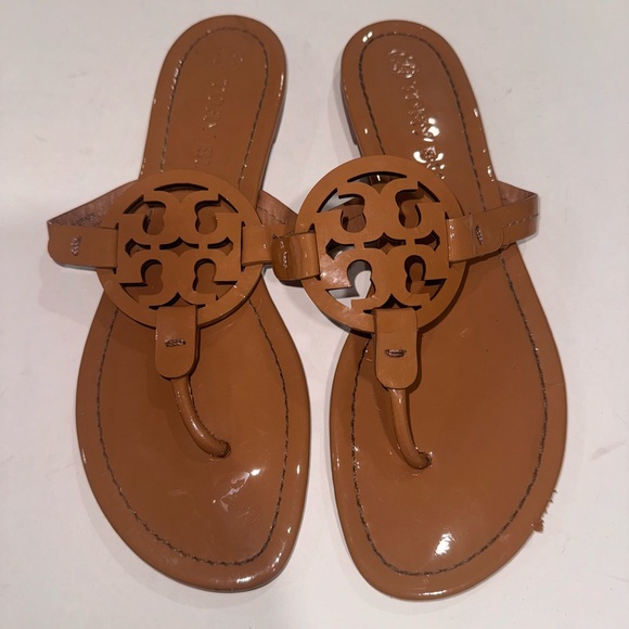 Tory Burch miller patent leather Sandals